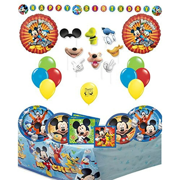 Mickey Clubhouse Photo Booth Props Birthday Party Supplies 8 Piece New 